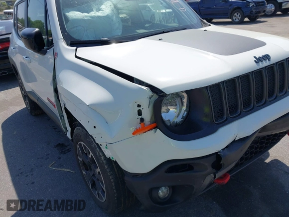 2023 Jeep Renegade Trailhawk with VIN ZACNJDC18PPP12658, listed as a IAAI auction lot 42021264 with 16,187 mi miles and . Bid and sale history available at DreamBid. Image 12.
