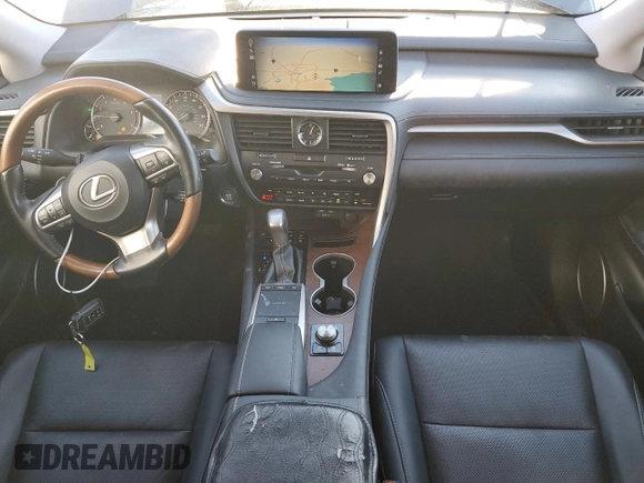 2020 Lexus RX 350L with VIN JTJHZKFA3L2024643, listed as a Copart auction lot 89398575 with 41,151 mi miles and Salvage title. Bid and sale history available at DreamBid. Image 8.