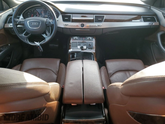 2014 Audi A8 3.0T z VIN WAURGAFD5EN009612, wystawiony jako Copart lot #49860895 z przebiegiem 170 973 mil mil oraz Szkoda całkowita • Salvage title. Historia ofert i sprzedaży dostępna na DreamBid. Obrazek 8.