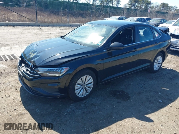 2019 Volkswagen Jetta S with VIN 3VWC57BU3KM193927, listed as a IAAI auction lot 41766715 with 48,557 mi miles and . Bid and sale history available at DreamBid. Image 2.