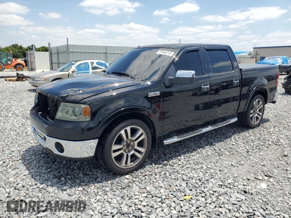 2007 Ford F-150 XLT with VIN 1FTPW12V97KC89020, listed as a Copart auction lot 51444215 with 210,294 mi miles and Salvage Title. Bid and sale history available at carsss.com. Image 1.