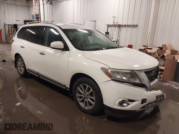 2015 Nissan Pathfinder SV z VIN 5N1AR2MM6FC707562, wystawiony jako IAAI lot #41583888 z przebiegiem 145 000 mil mil oraz . Historia ofert i sprzedaży dostępna na DreamBid. Obrazek 1.