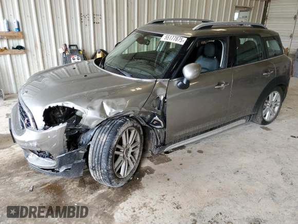 2017 MINI Countryman Cooper S z VIN WMZYT3C32H3D97841, wystawiony jako Copart lot #55177875 z przebiegiem 115 410 mil mil oraz Szkoda całkowita • Salvage title. Historia ofert i sprzedaży dostępna na DreamBid. Obrazek 1.