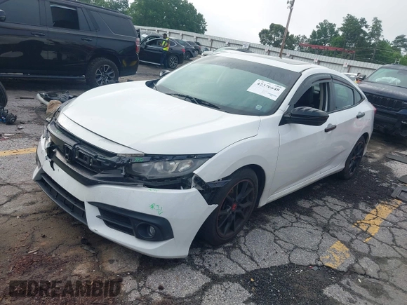 2016 Honda Civic EX-L with VIN 2HGFC1F70GH646061, listed as a IAAI auction lot 42376648 with 100,059 mi miles and . Bid and sale history available at DreamBid. Image 2.