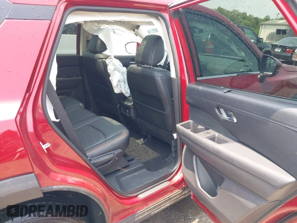 2023 Nissan Pathfinder Platinum with VIN 5N1DR3DJXPC234002, listed as a IAAI auction lot 42480807 with 21,477 mi miles and . Bid and sale history available at DreamBid. Image 8.