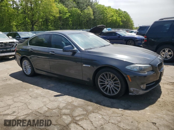 2011 BMW 5 Series 535i z VIN WBAFR7C55BC604867, wystawiony jako Copart lot #52096975 z przebiegiem 196 624 mil mil oraz Szkoda całkowita • Salvage title. Historia ofert i sprzedaży dostępna na DreamBid. Obrazek 4.