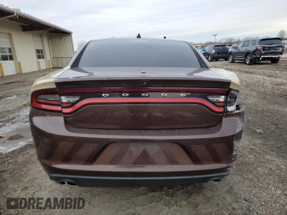 2018 Dodge Charger Police with VIN 2C3CDXKTXJH330117, listed as a Copart auction lot 43968835 with 93,680 mi miles and Clean Title. Bid and sale history available at carsss.com. Image 6.