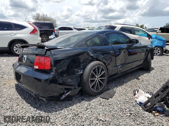 2006 Ford Mustang GT Deluxe with VIN 1ZVHT82H465191958, listed as a Copart auction lot 65255415 with Not provided miles and Salvage title. Bid and sale history available at DreamBid. Image 3.