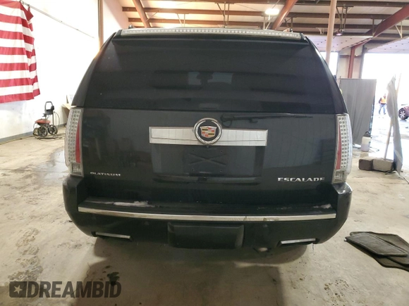 2013 Cadillac Escalade Platinum Edition with VIN 1GYS4DEFXDR106971, listed as a Copart auction lot 87660985 with 197,951 mi miles and Salvage Title. Bid and sale history available at carsss.com. Image 6.