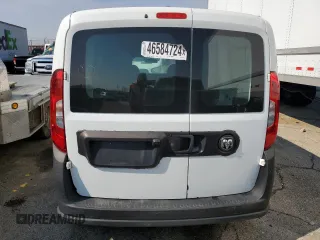 2019 Ram ProMaster City Cargo Tradesman with VIN ZFBHRFAB8K6M67715, listed as a Copart auction lot 46584724 with 203,688 mi miles and . Bid and sale history available at DreamBid. Image 6.