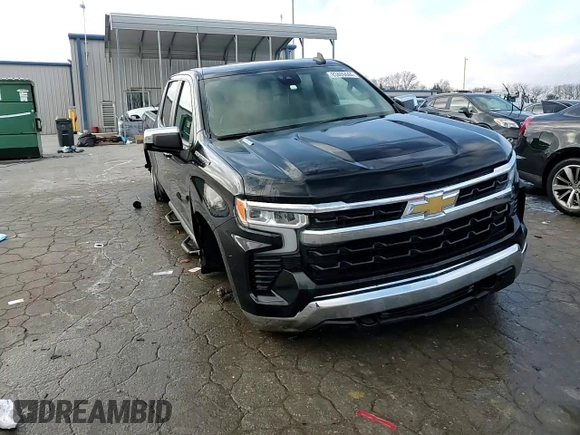 2022 Chevrolet Silverado 1500 LT with VIN 1GCUDDET1NZ500770, listed as a Copart auction lot 83409444 with 48,907 mi miles and Salvage Title. Bid and sale history available at DreamBid. Image 13.
