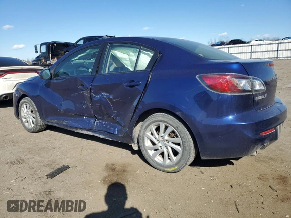 2012 Mazda 3 i Touring with VIN JM1BL1V70C1570090, listed as a Copart auction lot 50697895 with 98,938 mi miles and Salvage Title. Bid and sale history available at carsss.com. Image 2.