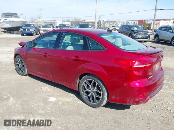 2015 Ford Focus SE with VIN 1FADP3F25FL273973, listed as a IAAI auction lot 41801026 with 138,482 mi miles. Bid and sale history available at carsss.com. Image 3.