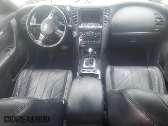 2011 Infiniti FX35 with VIN JN8AS1MW1BM732947, listed as a Copart auction lot 69516824 with 0 mi miles and Salvage Title. Bid and sale history available at carsss.com. Image 8.