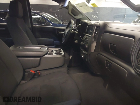 2021 Chevrolet Silverado 1500 Custom Trail Boss with VIN 1GCPYCEF1MZ386922, listed as a IAAI auction lot 41858403 with 61,155 mi miles and . Bid and sale history available at DreamBid. Image 5.