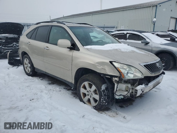 2008 Lexus RX 350 with VIN 2T2HK31UX8C060039, listed as a Copart auction lot 87805845 with 191,381 mi miles and Clean Title. Bid and sale history available at DreamBid. Image 4.