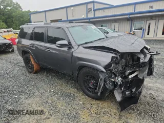2022 Toyota 4Runner SR5 Premium with VIN JTENU5JR7N5978506, listed as a Copart auction lot 58580865 with 112,793 mi miles and Salvage title. Bid and sale history available at DreamBid. Image 4.