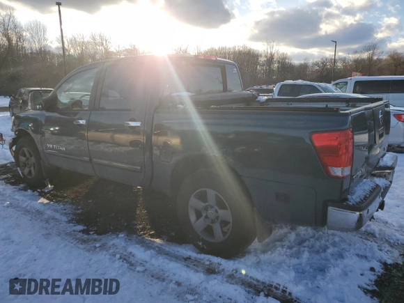 2005 Nissan Titan LE with VIN 1N6AA07B75N525086, listed as a Copart auction lot 44036025 with 169,175 mi miles and Salvage Title. Bid and sale history available at carsss.com. Image 2.