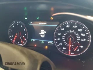 2019 Genesis G70 2.0T Advanced with VIN KMTG64LA1KU026869, listed as a Copart auction lot 70709004 with 85,109 mi miles and Salvage Title. Bid and sale history available at carsss.com. Image 9.