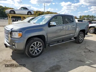 2022 GMC Canyon 4WD Denali with VIN 1GTG6EENXN1284835, listed as a Copart auction lot 75321594 with 7,419 mi miles and Salvage Title. Bid and sale history available at carsss.com. Image 1.