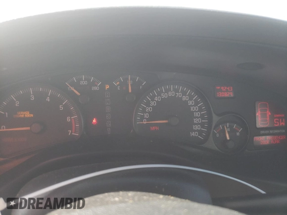 2003 Pontiac Bonneville SLE z VIN 1G2HY54K334173324, wystawiony jako Copart lot #78175394 z przebiegiem 130 829 mil mil oraz Szkoda całkowita • Salvage title. Historia ofert i sprzedaży dostępna na DreamBid. Obrazek 9.