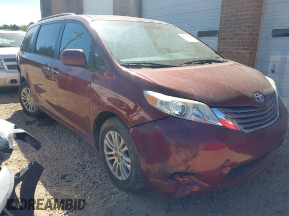 2015 Toyota Sienna XLE with VIN 5TDYK3DC3FS666438, listed as a IAAI auction lot 42117980 with 121,084 mi miles and . Bid and sale history available at DreamBid. Image 1.