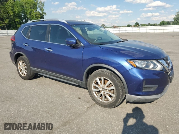 2017 Nissan Rogue SV with VIN KNMAT2MT6HP569207, listed as a Copart auction lot 55980205 with 148,942 mi miles and Clean Title. Bid and sale history available at DreamBid. Image 4.