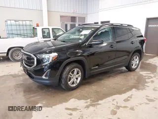 2019 GMC Terrain SLE with VIN 3GKALMEV6KL133654, listed as a IAAI auction lot 41558143 with 117,321 mi miles and . Bid and sale history available at DreamBid. Image 2.