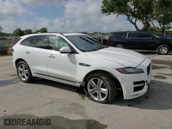 2019 Jaguar F-Pace 25t R-Sport with VIN SADCL2FX3KA352611, listed as a Copart auction lot 51287315 with 78,503 mi miles and Non Repairable. Bid and sale history available at DreamBid. Image 12.