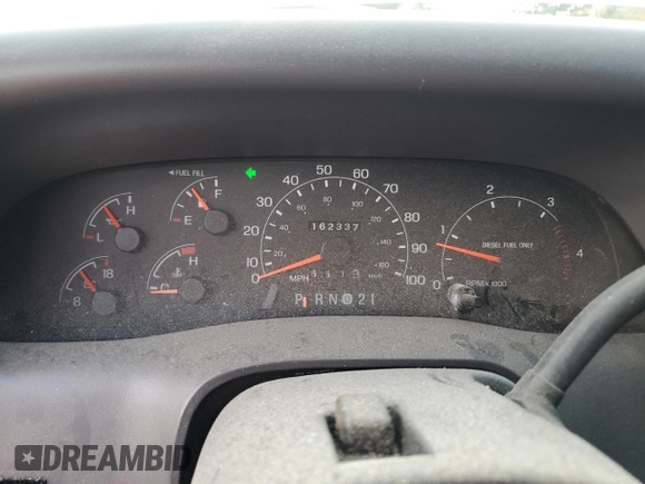 2001 Ford Super Duty F-250 XL with VIN 1FTNX21F41EC26272, listed as a Copart auction lot 77831234 with 162,337 mi miles and Clean Title. Bid and sale history available at carsss.com. Image 9.