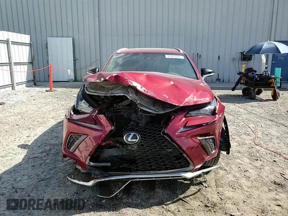 2019 Lexus NX with VIN JTJYARBZXK2157037, listed as a Copart auction lot 52301645 with 46,722 mi miles and Non Repairable. Bid and sale history available at carsss.com. Image 12.