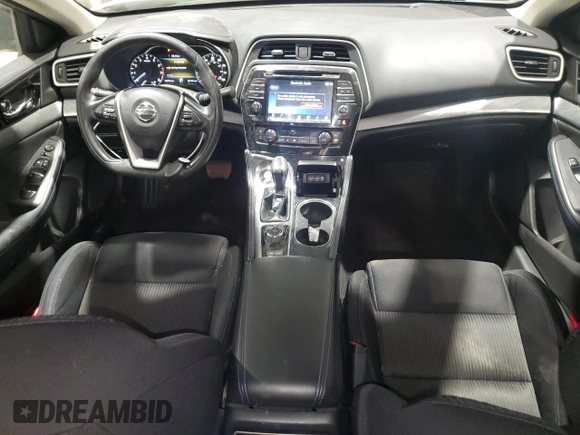 2017 Nissan Maxima S with VIN 1N4AA6AP6HC385662, listed as a Copart auction lot 45093465 with 95,978 mi miles and Salvage Title. Bid and sale history available at DreamBid. Image 8.