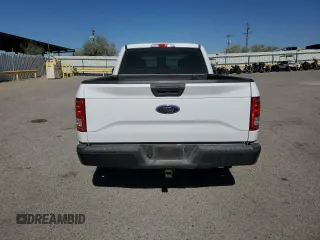 2017 Ford F-150 XL with VIN 1FTEX1CP5HKD43225, listed as a Copart auction lot 57268165 with 283,095 mi miles and Salvage title. Bid and sale history available at DreamBid. Image 6.