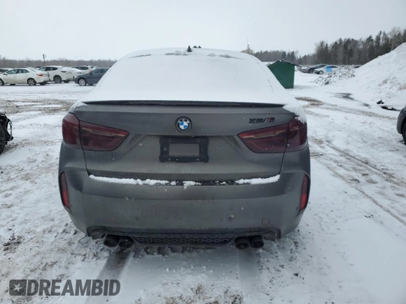 2016 BMW X6 M with VIN 5YMKW8C58G0R43252, listed as a Copart auction lot 46797685 with 0 mi miles and Clean Title. Bid and sale history available at carsss.com. Image 6.