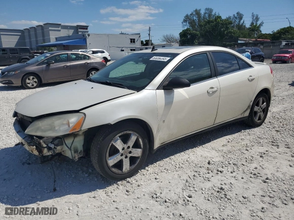 2008 Pontiac G6 GT with VIN 1G2ZH57N184179527, listed as a Copart auction lot 53056395 with 113,796 mi miles and Salvage Title. Bid and sale history available at carsss.com. Image 1.