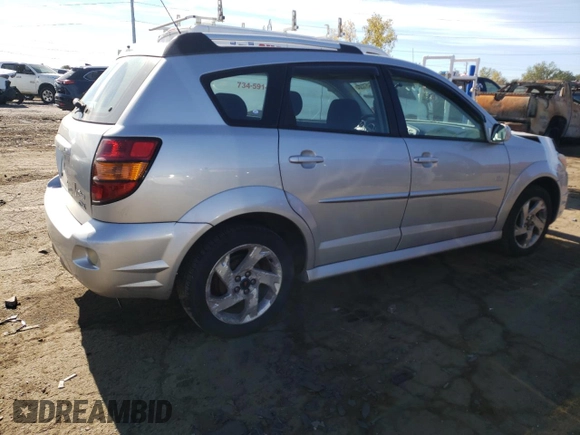 2006 Pontiac Vibe with VIN 5Y2SL65876Z452470, listed as a Copart auction lot 74570304 with 261,886 mi miles and Salvage Title. Bid and sale history available at carsss.com. Image 3.