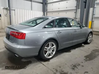 2015 Audi A6 Premium Plus with VIN WAUGFAFC7FN019738, listed as a Copart auction lot 54540785 with 135,950 mi miles and Salvage title. Bid and sale history available at DreamBid. Image 3.