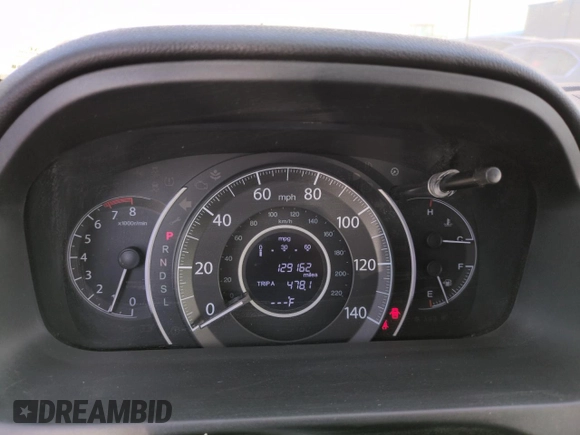 2015 Honda CR-V EX-L with VIN 5J6RM4H7XFL111385, listed as a Copart auction lot 48588225 with 129,162 mi miles and Salvage Title. Bid and sale history available at carsss.com. Image 9.