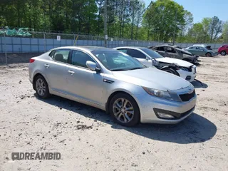 2013 Kia Optima EX z VIN 5XXGN4A72DG163692, wystawiony jako IAAI lot #42051382 z przebiegiem 273 301 mil mil oraz . Historia ofert i sprzedaży dostępna na DreamBid. Obrazek 1.