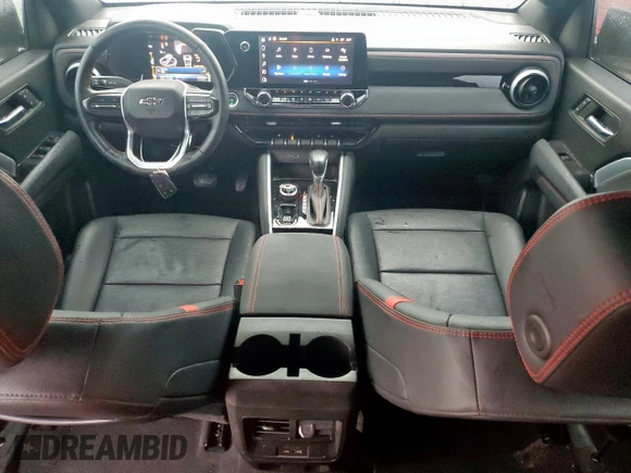 2023 Chevrolet Colorado 4WD Z71 with VIN 1GCPTDEK3P1123108, listed as a Copart auction lot 51853225 with 44,608 mi miles and Salvage Title. Bid and sale history available at DreamBid. Image 8.