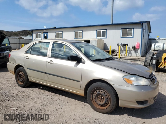 2004 Toyota Corolla CE with VIN 1NXBR32E34Z277194, listed as a Copart auction lot 52938304 with 46,169 mi miles and Salvage Title. Bid and sale history available at DreamBid. Image 4.