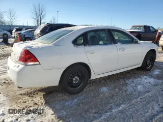 2014 Chevrolet Impala Limited Police Police with VIN 2G1WD5E38E1167659, listed as a Copart auction lot 81203374 with 113,921 mi miles and Clean Title. Bid and sale history available at carsss.com. Image 3.