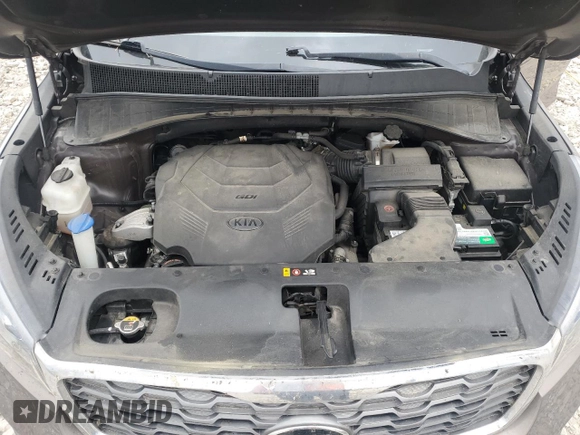 2019 Kia Sorento EX with VIN 5XYPHDA53KG502278, listed as a Copart auction lot 56567525 with 108,409 mi miles and Salvage title. Bid and sale history available at DreamBid. Image 11.
