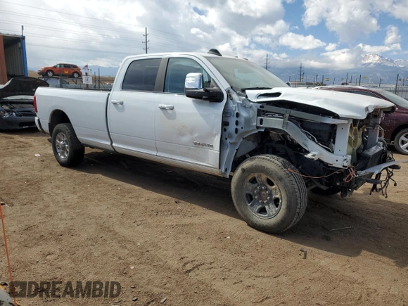 2024 Ram 3500 Laramie with VIN 3C63R3JLXRG218900, listed as a Copart auction lot 46498905 with 41,630 mi miles and Salvage Title. Bid and sale history available at carsss.com. Image 4.