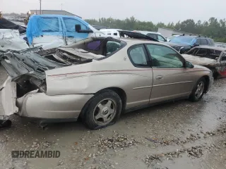 2001 Chevrolet Monte Carlo LS with VIN 2G1WW12E519209306, listed as a Copart auction lot 74238624 with 208,918 mi miles and Salvage Title. Bid and sale history available at carsss.com. Image 3.