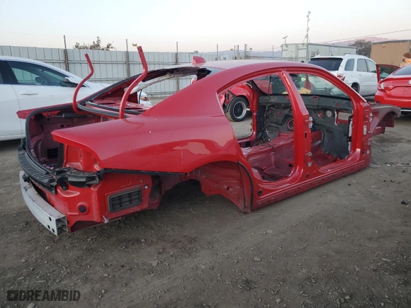 2017 Dodge Charger SRT Hellcat with VIN 2C3CDXL95HH536720, listed as a Copart auction lot 83699364 with 0 mi miles and Salvage Title. Bid and sale history available at carsss.com. Image 3.