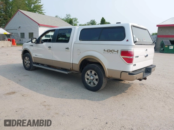 2011 Ford F-150 XLT with VIN 1FTFW1ET0BFB50725, listed as a IAAI auction lot 42430392 with 140,264 mi miles and . Bid and sale history available at DreamBid. Image 3.