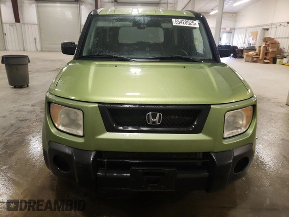 2006 Honda Element EX-P with VIN 5J6YH18706L005588, listed as a Copart auction lot 55420525 with 313,933 mi miles and Salvage Title. Bid and sale history available at DreamBid. Image 5.