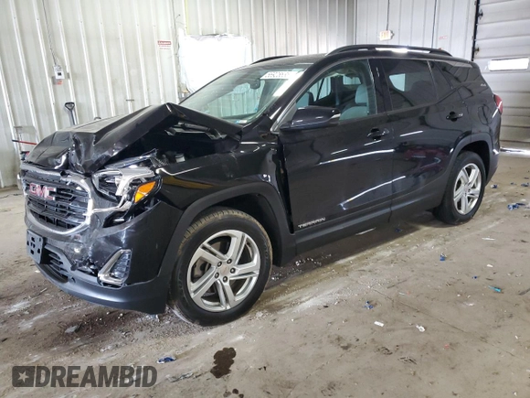 2019 GMC Terrain SLE z VIN 3GKALTEX8KL362591, wystawiony jako Copart lot #56925835 z przebiegiem 62 799 mil mil oraz Szkody całkowita. Historia ofert i sprzedaży dostępna na DreamBid. Obrazek 1.