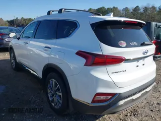 2020 Hyundai Santa Fe Limited with VIN 5NMS5CAD4LH245627, listed as a IAAI auction lot 41498703 with 56,745 mi miles. Bid and sale history available at carsss.com. Image 3.